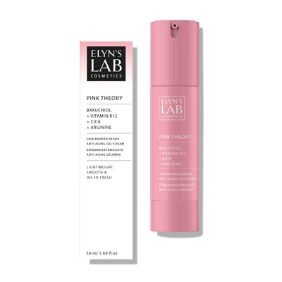 Pink Theory – Cremă-gel anti-aging pentru bariera pielii cu Bakuchiol + Vitamina B12